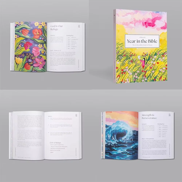A Beautiful Year in the Bible the 52-Week Bible Study for Women Spiritual Growth Bible Study Guide with Suggested Readings Book